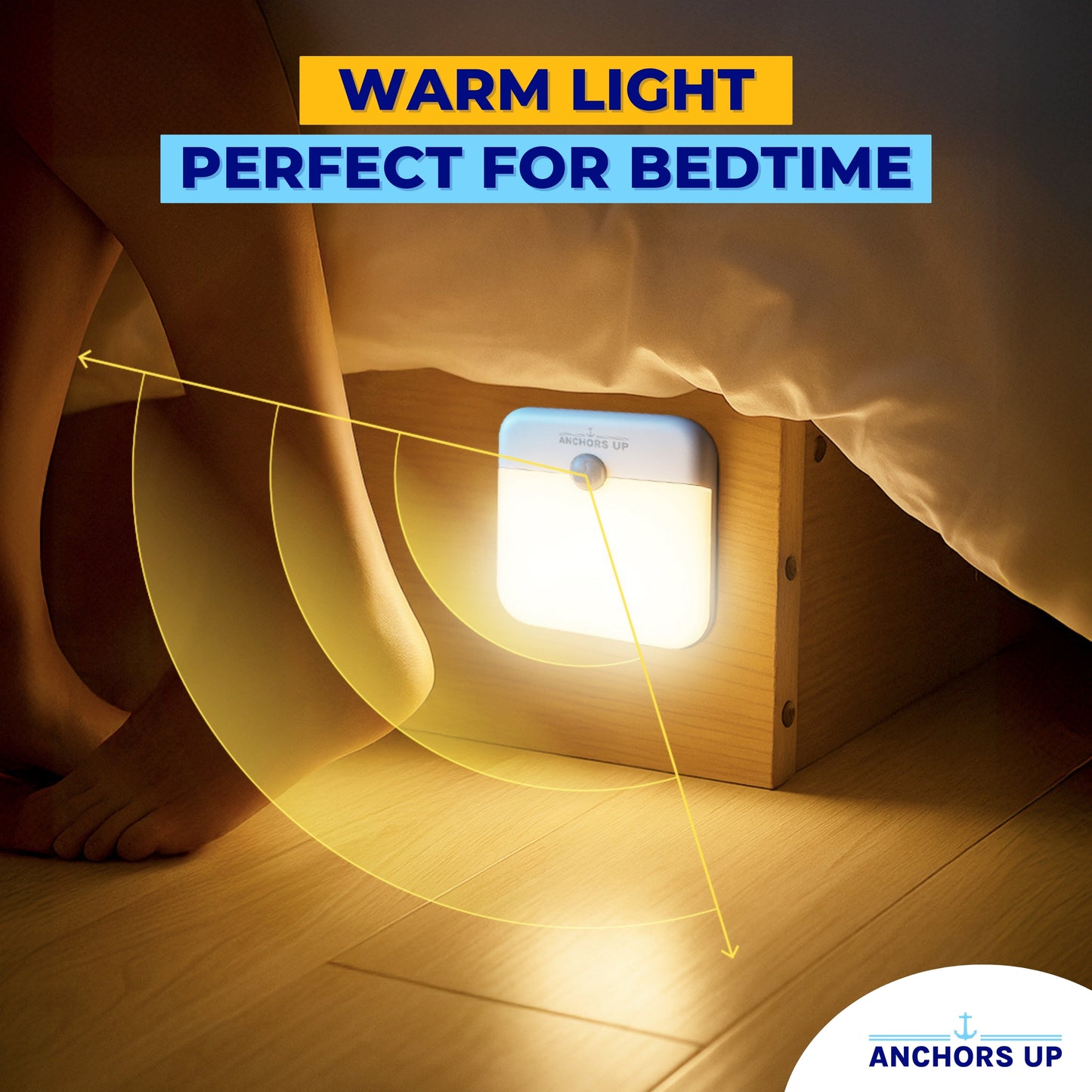 Magnetic Cabin Night Light for Cruises - Motion Sensor & USB Rechargeable