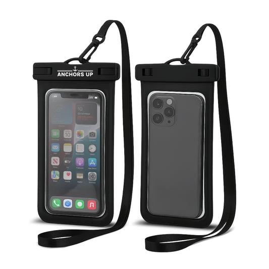 Waterproof Phone Pouch with Lanyard - Cruise & Beach Ready - Universal Fit