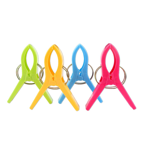 Towel Clips for Cruise Deck Chairs & Sunbeds - Strong Windproof Hold - Set of 4