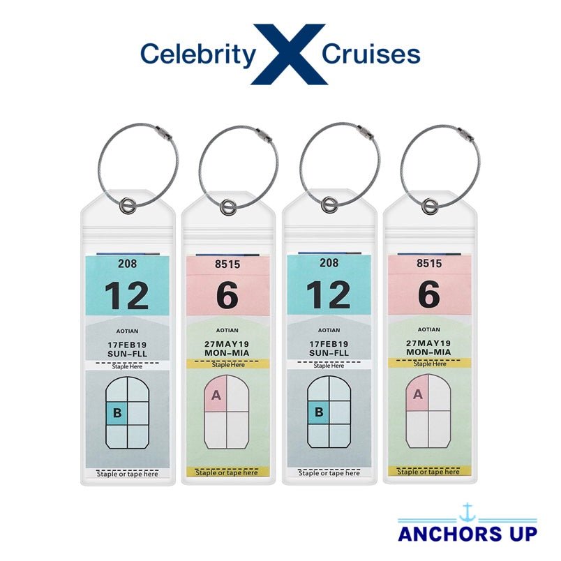 Cruise luggage labels on sale