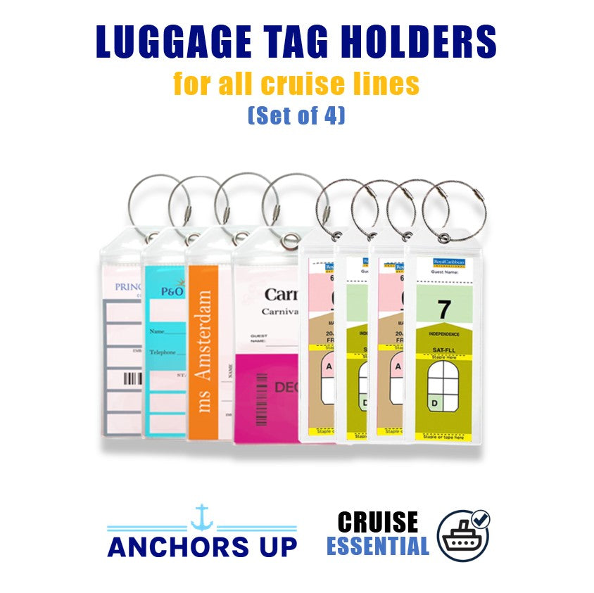 P&o luggage online labels explained