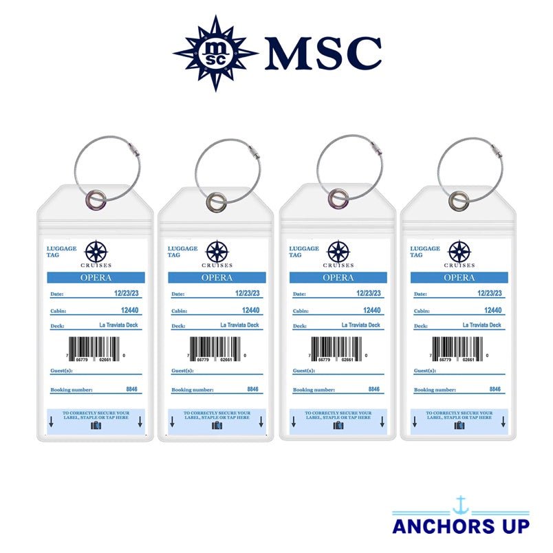 Line discount luggage tag