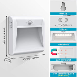 Magnetic Cabin Night Light with Motion Sensor - CRUISE APPROVED Anchors Up