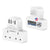 7-in-1 UK to US Travel Adaptor (2 UK + 3 USB-A + 1 USB-C + 1 Night Light) - CRUISE APPROVED