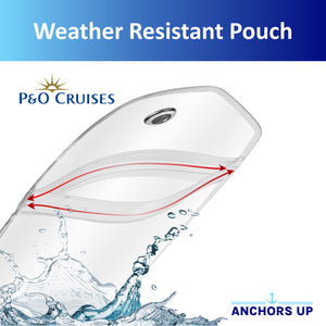 P&O Cruise Luggage Tag Holders - Set of 4