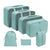 Cruise Approved Packing Cubes – 7 Piece Set with Laundry Bag, Shoe Bag & Accessory Pouch