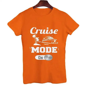 Cruise t-shirt "cruise mode ON" (unisex)