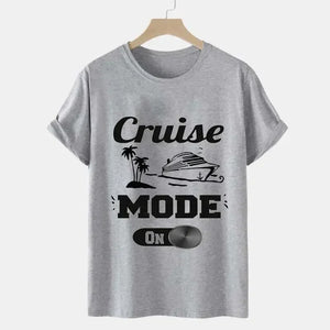 Cruise t-shirt "cruise mode ON" (unisex)