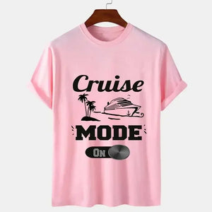 Cruise t-shirt "cruise mode ON" (unisex)