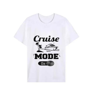 Cruise t-shirt "cruise mode ON" (unisex)